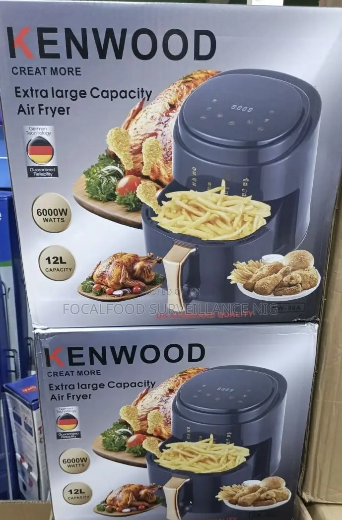 12L , 6000watts Kenwood Air Fryer