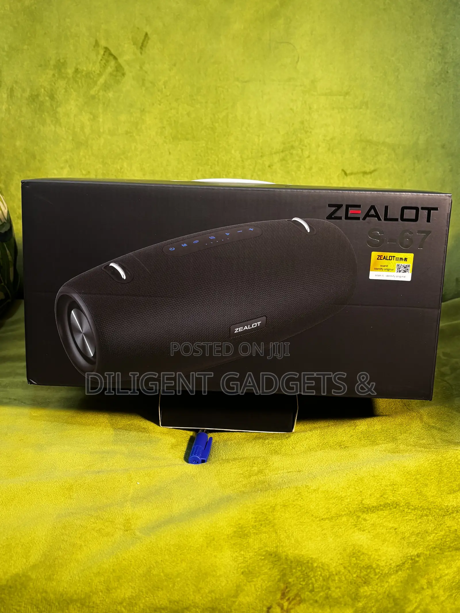 Zealot S67 60W Portable Bluetooth Speaker - Deep Bass | 14,400mAh