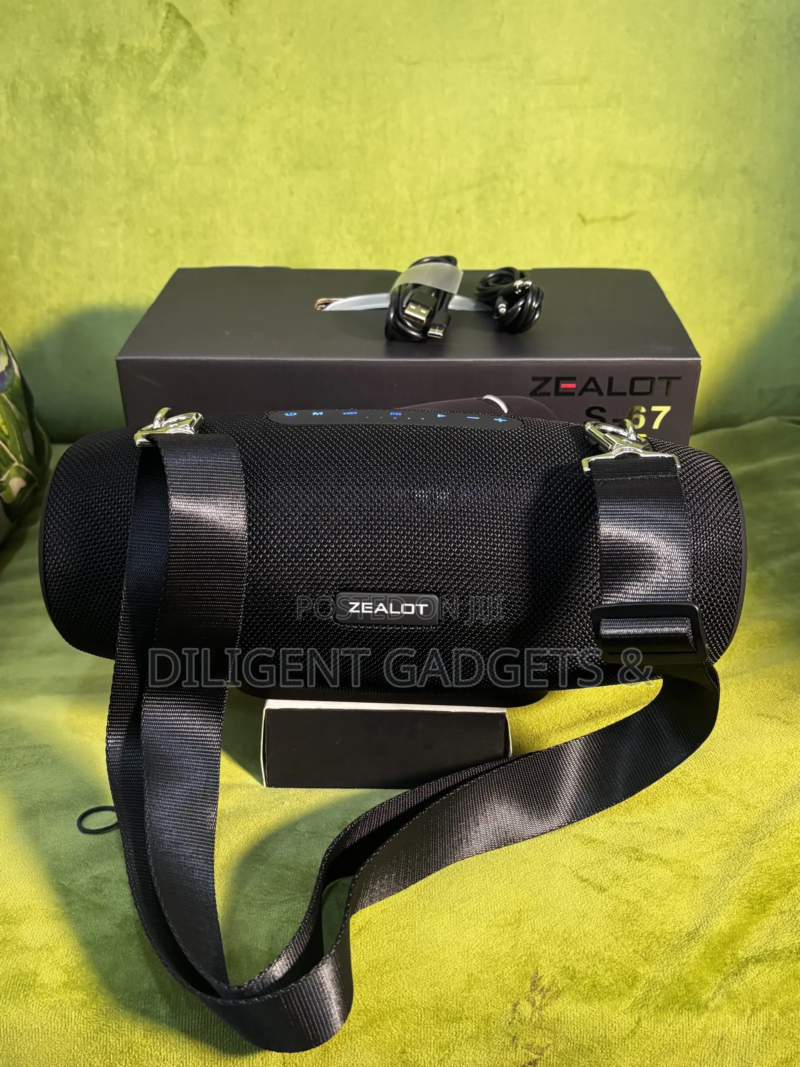 Zealot S67 60W Portable Bluetooth Speaker - Deep Bass | 14,400mAh