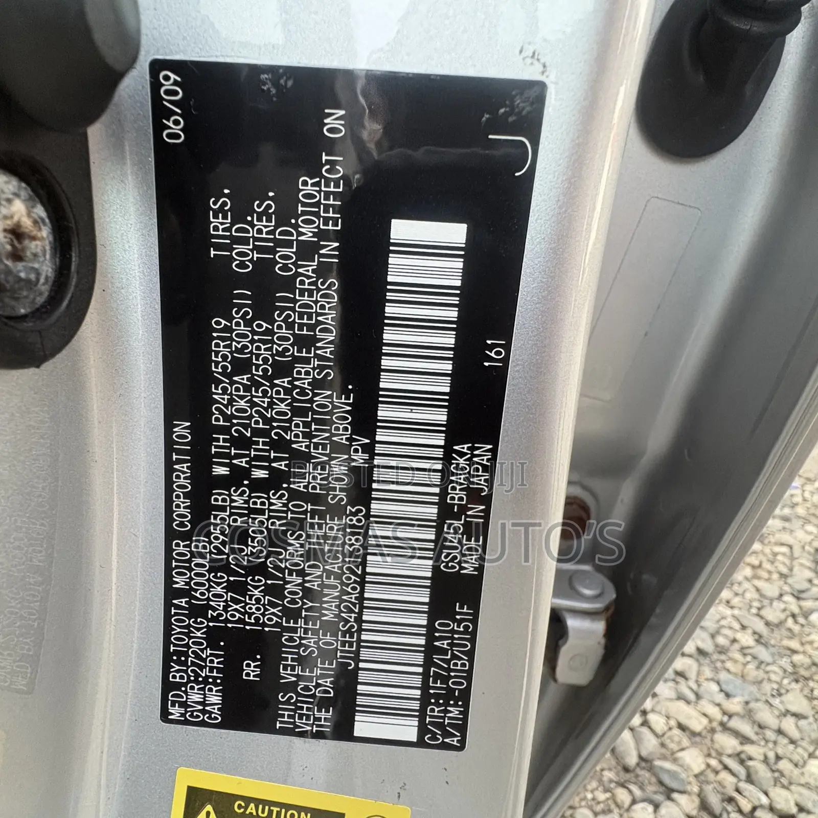 Toyota Highlander Limited 2010 Silver