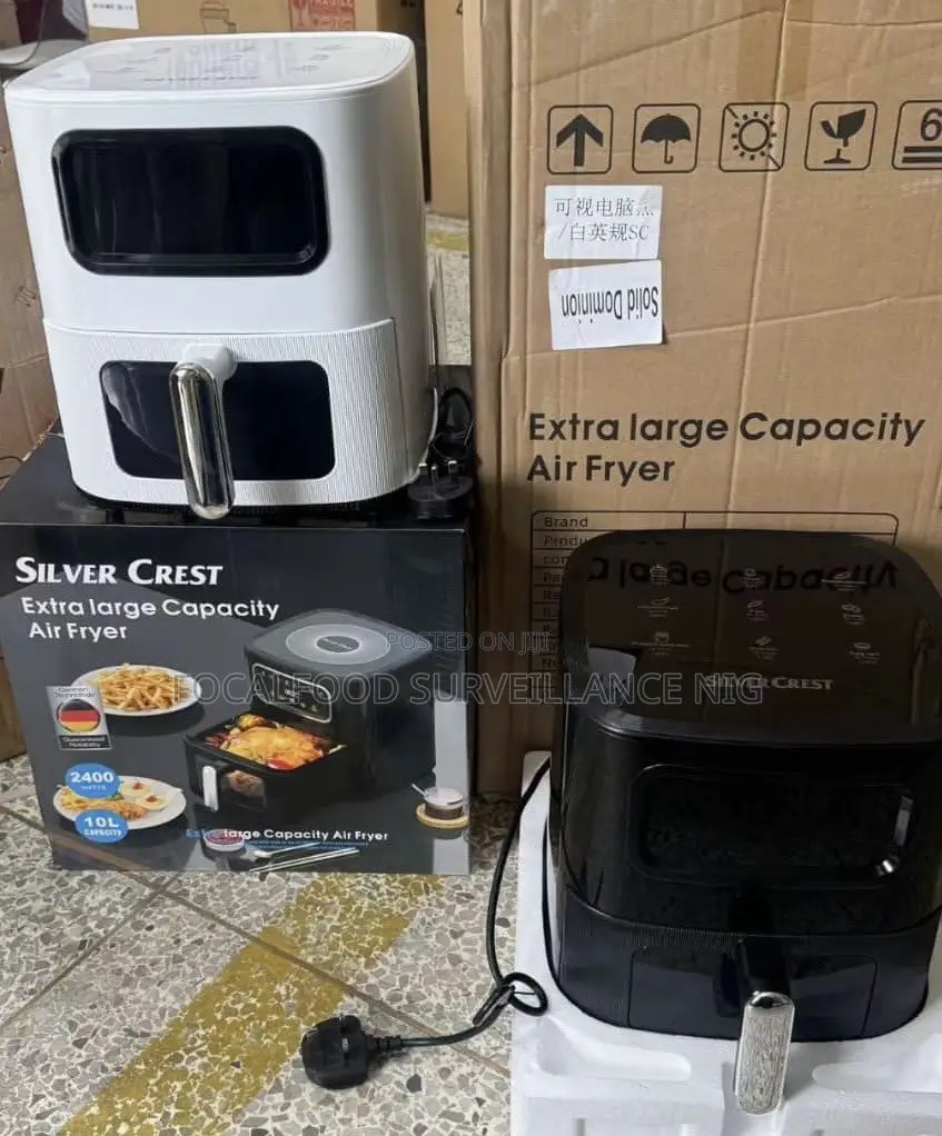 10L Digital Silver Crest Air Fryer
