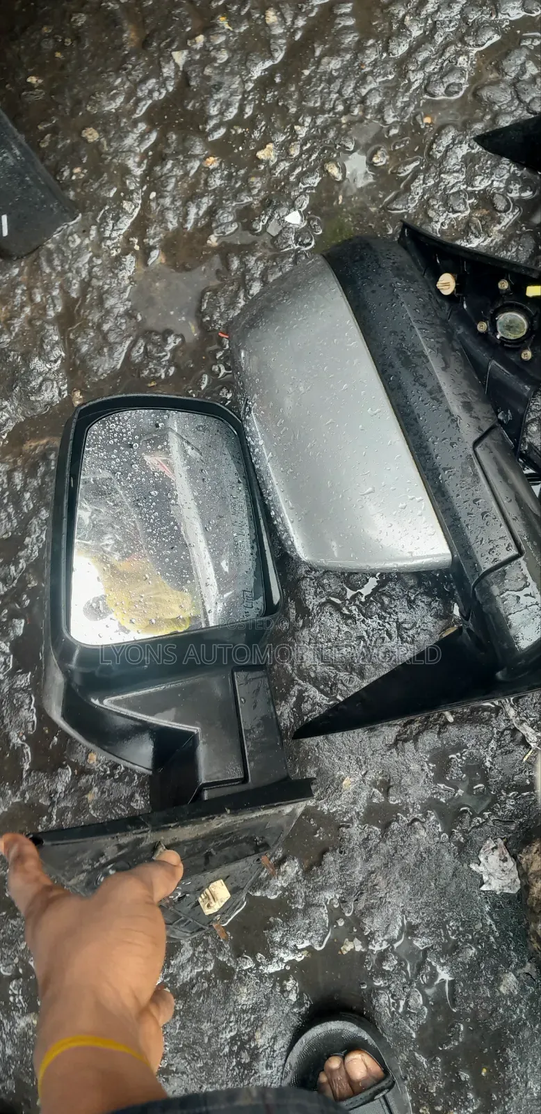 Toyota Tundra 2010 Set of Side Mirror With Light