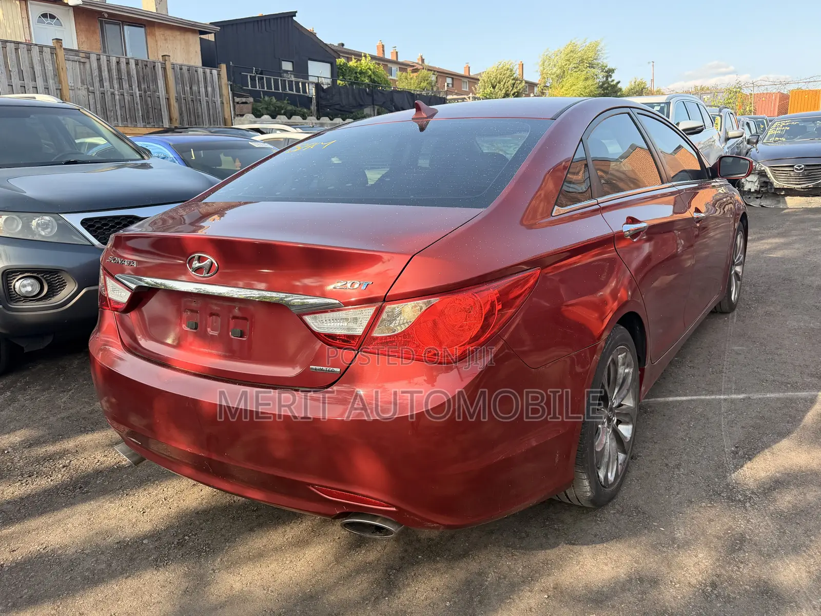 Hyundai Sonata Limited Sedan FWD (2.4L 4cyl 5A) 2010 Burgundy