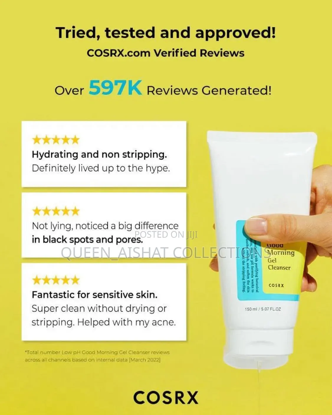Cosrx Low pH Good Morning Gel Cleanser