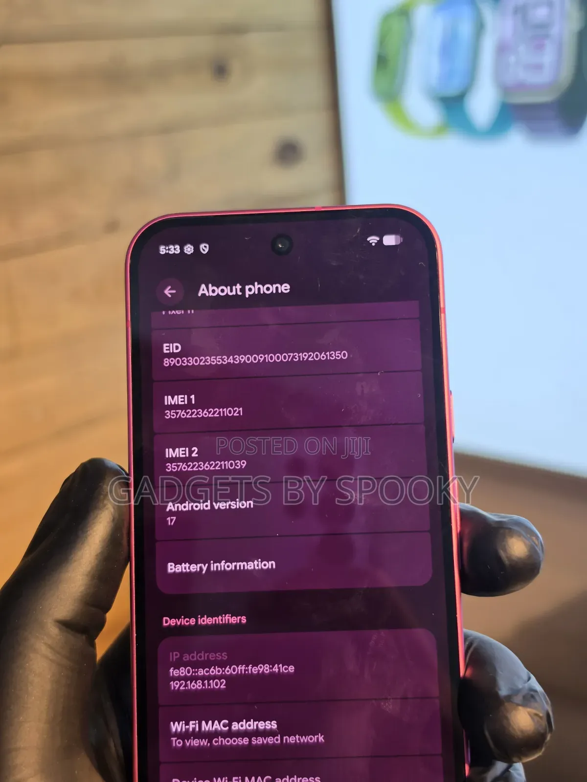 Google Pixel 11 256 GB Red