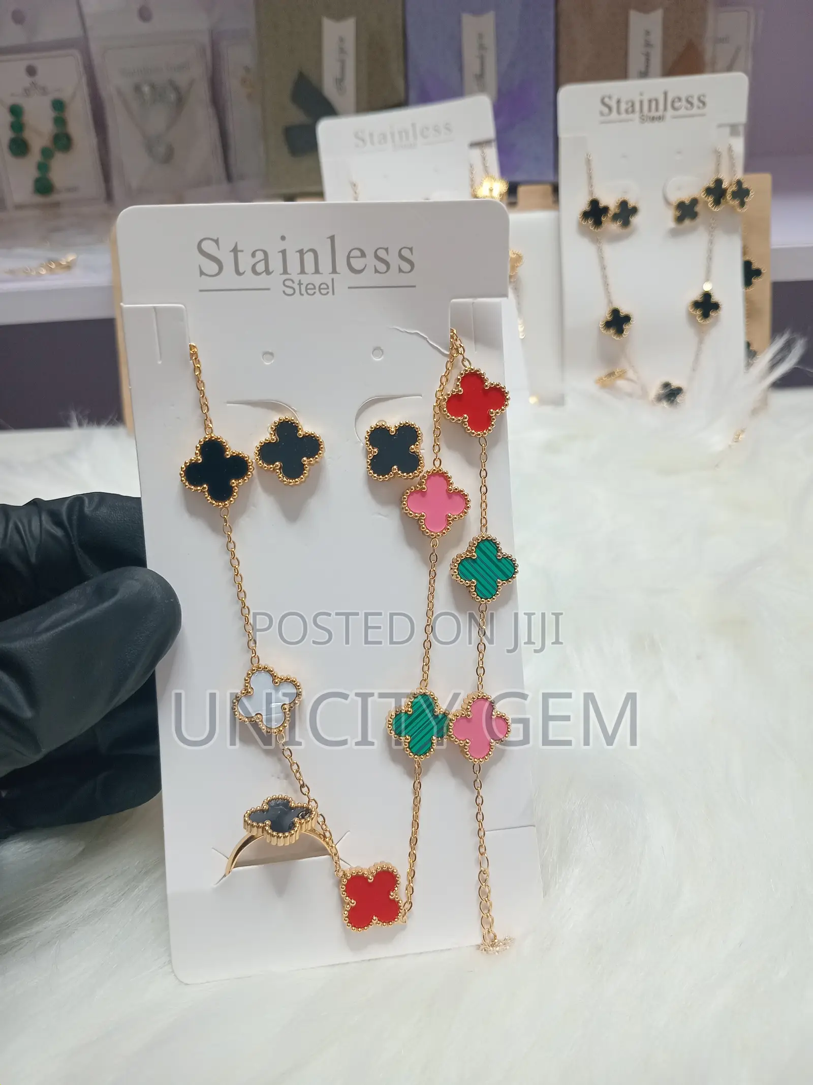 Luxury Stainless Steel Jewelry Set – Elegant Classy