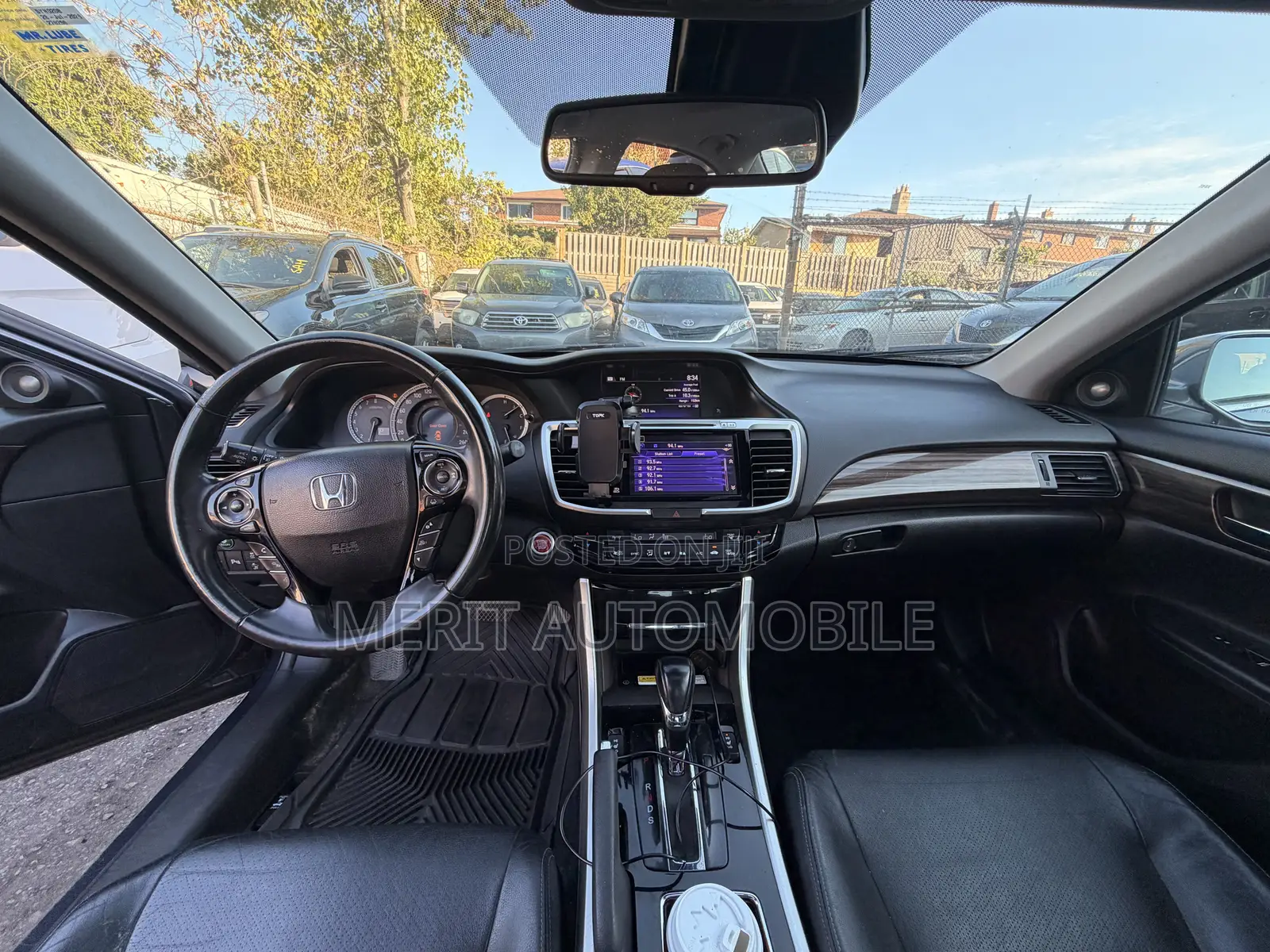 Honda Accord Touring 4dr Sedan FWD (3.5L 6cyl 6A) 2016 Gray