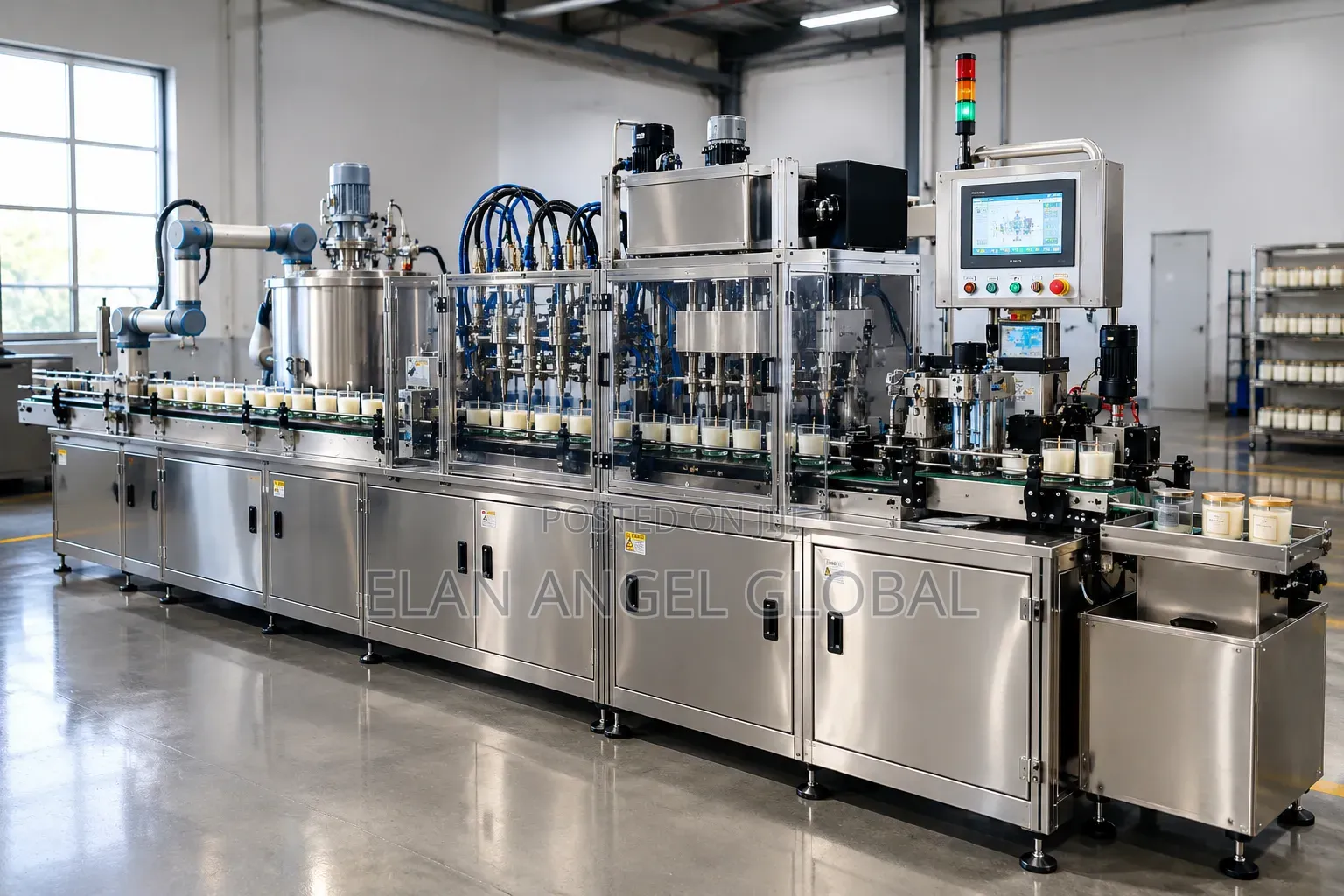 Automated Candle Production Machine