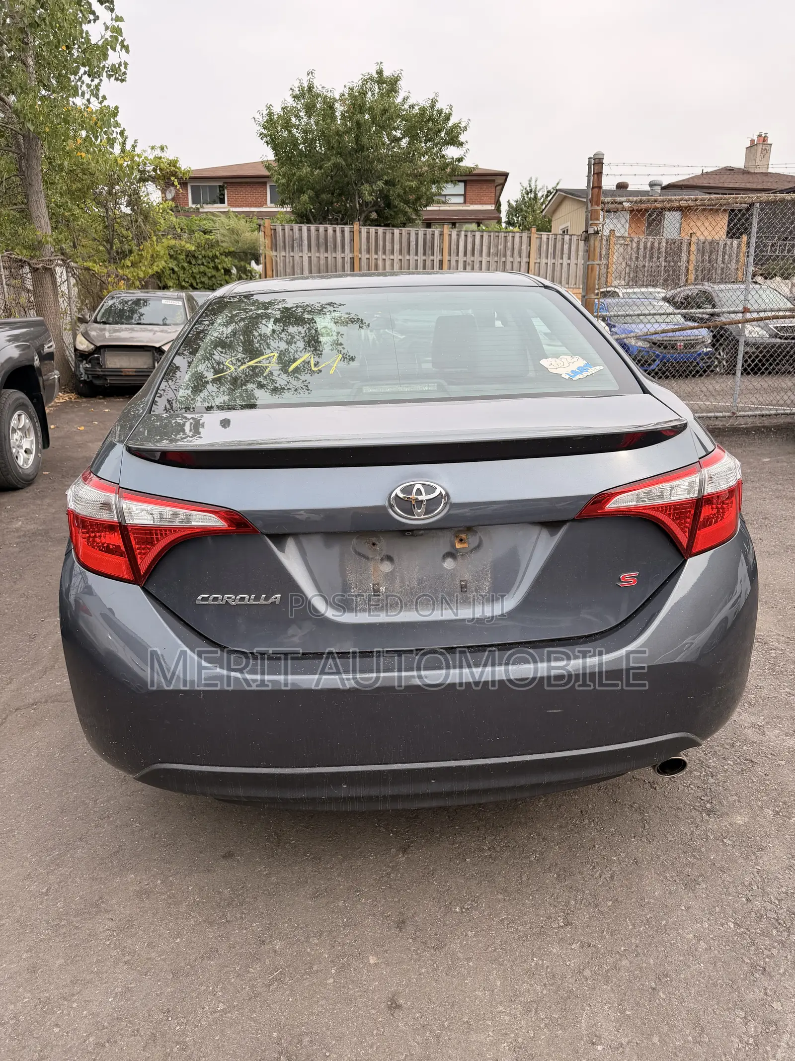 Toyota Corolla S 4dr Sedan (1.8L 4cyl CVT) 2014 Gray