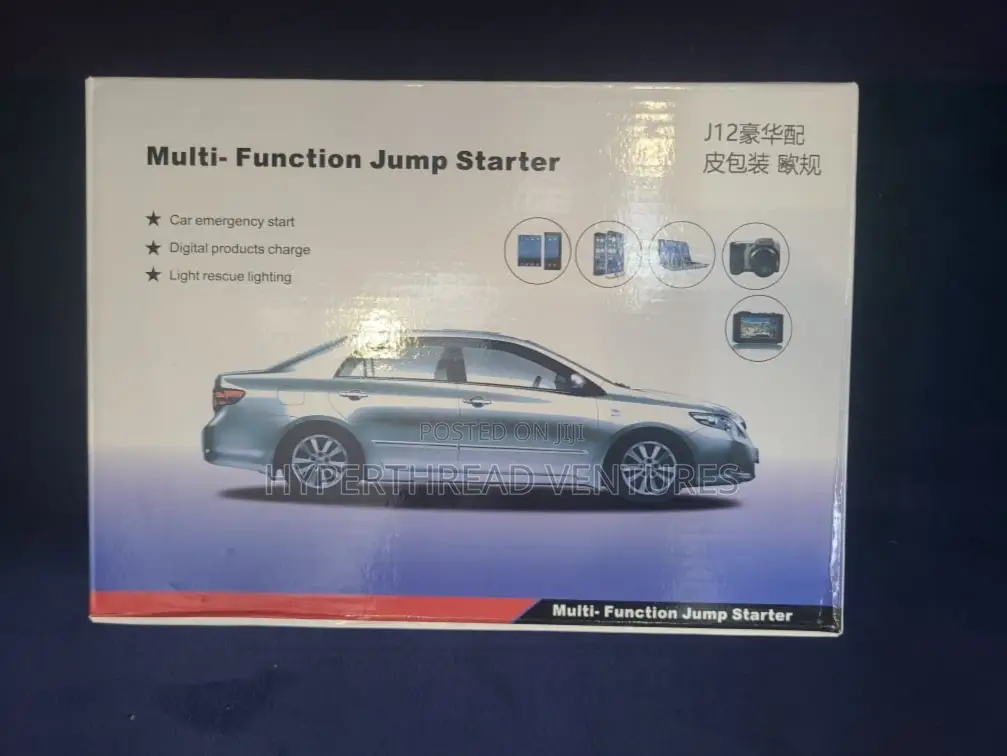 Multi-Function 12V Portable Car Jump Starter Power Bank LED Light