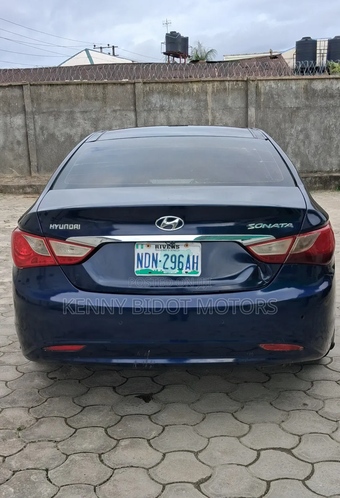 Hyundai Sonata 2012 Blue