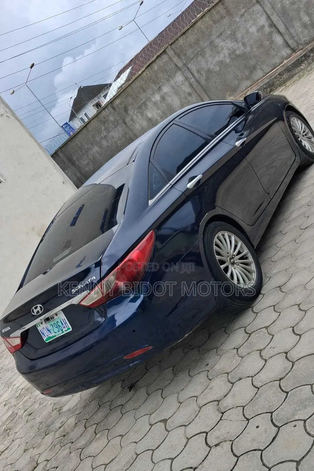Hyundai Sonata 2012 Blue