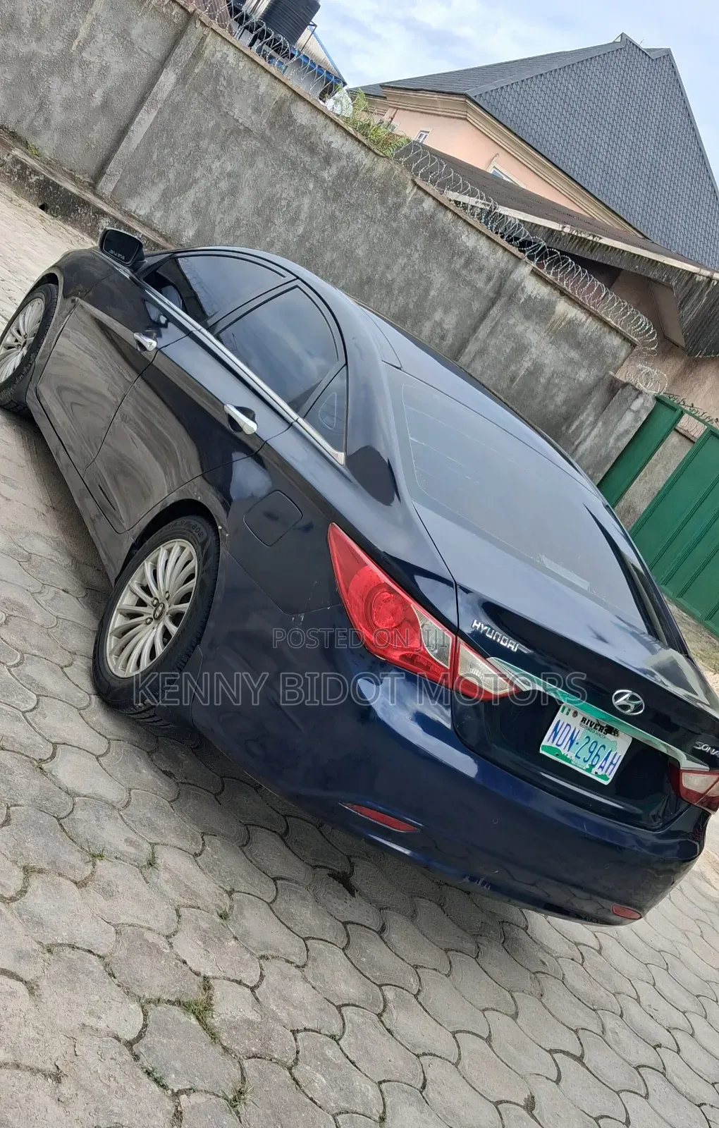 Hyundai Sonata 2012 Blue