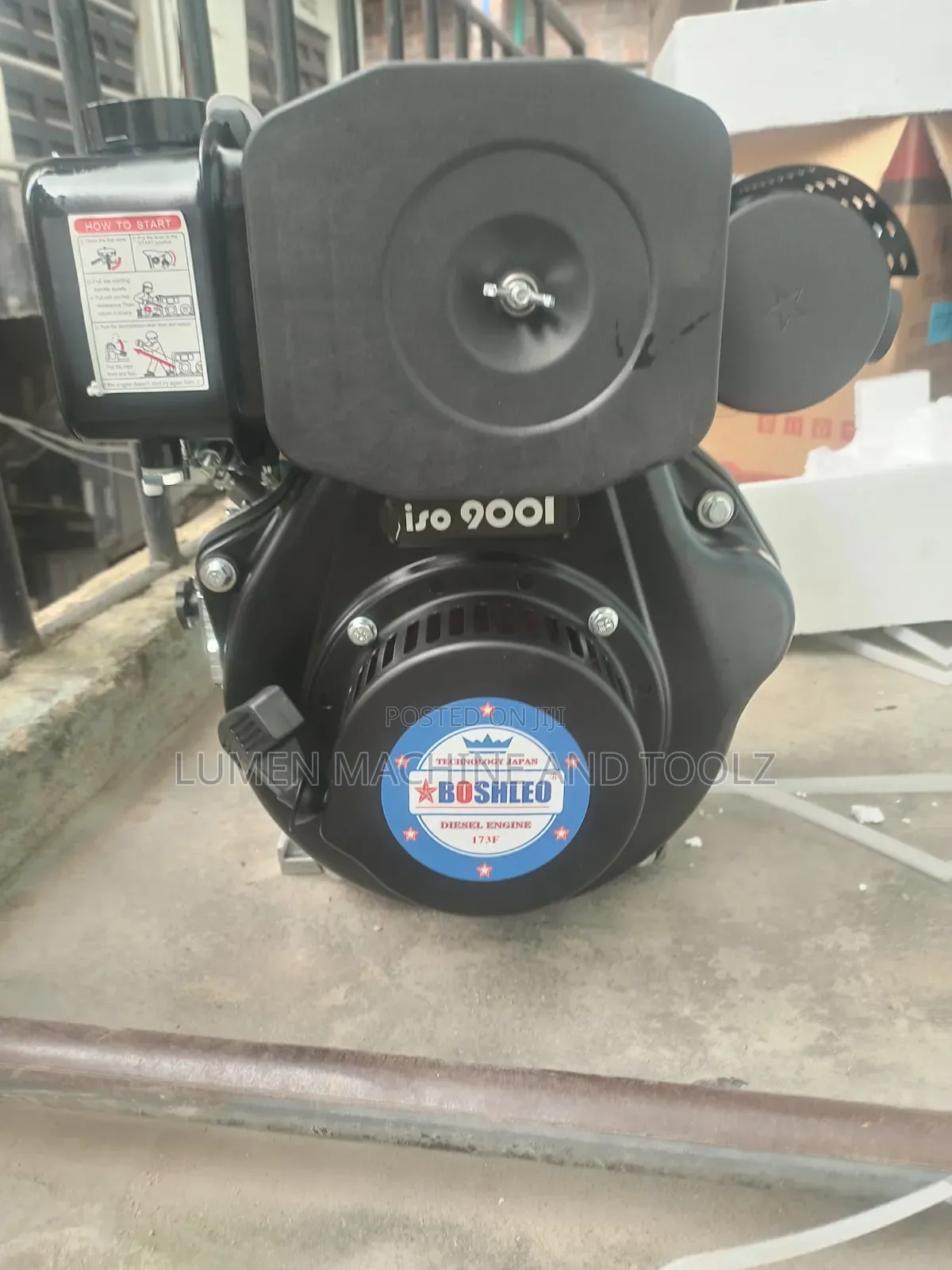 Diesel Engine Air Cooled Manual Start – Model 173F