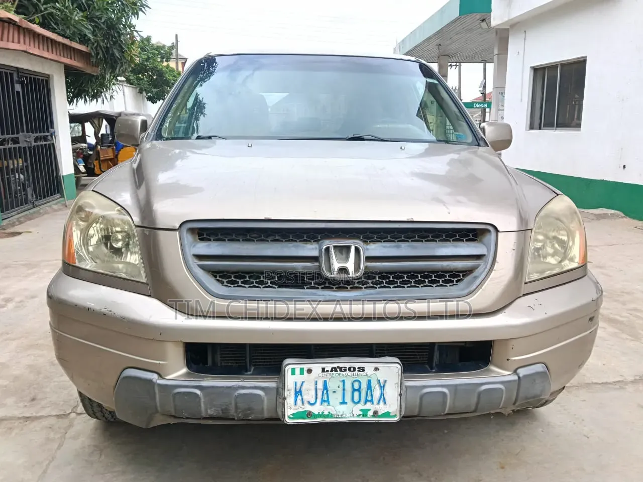 Honda Pilot EX 4x4 (3.5L 6cyl 5A) 2004 Gold