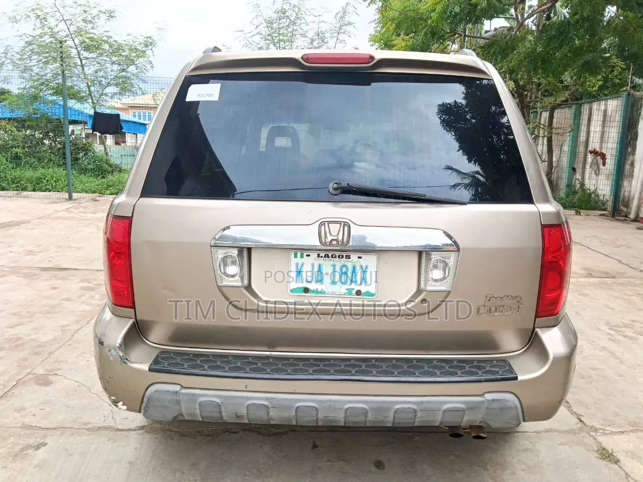 Honda Pilot EX 4x4 (3.5L 6cyl 5A) 2004 Gold