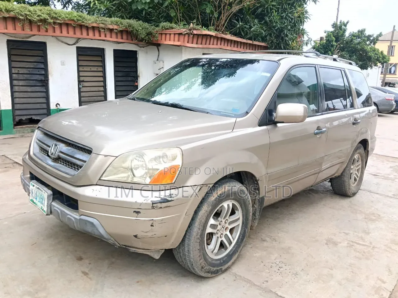 Honda Pilot EX 4x4 (3.5L 6cyl 5A) 2004 Gold