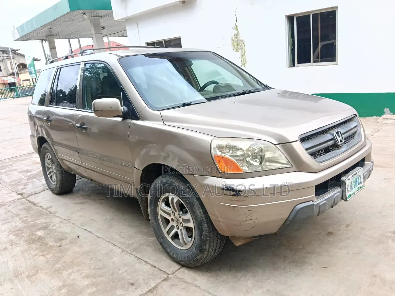 Honda Pilot EX 4x4 (3.5L 6cyl 5A) 2004 Gold
