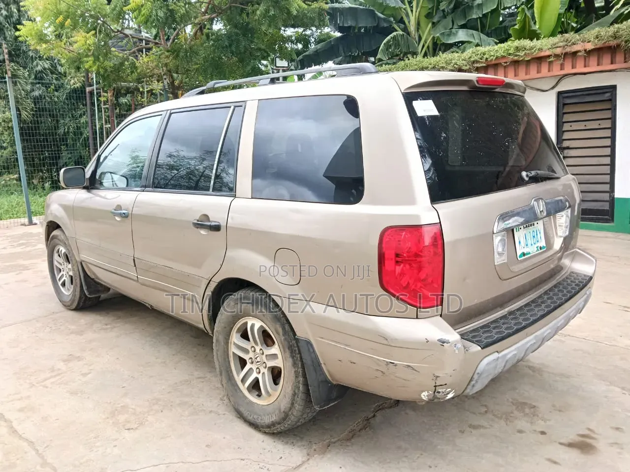 Honda Pilot EX 4x4 (3.5L 6cyl 5A) 2004 Gold