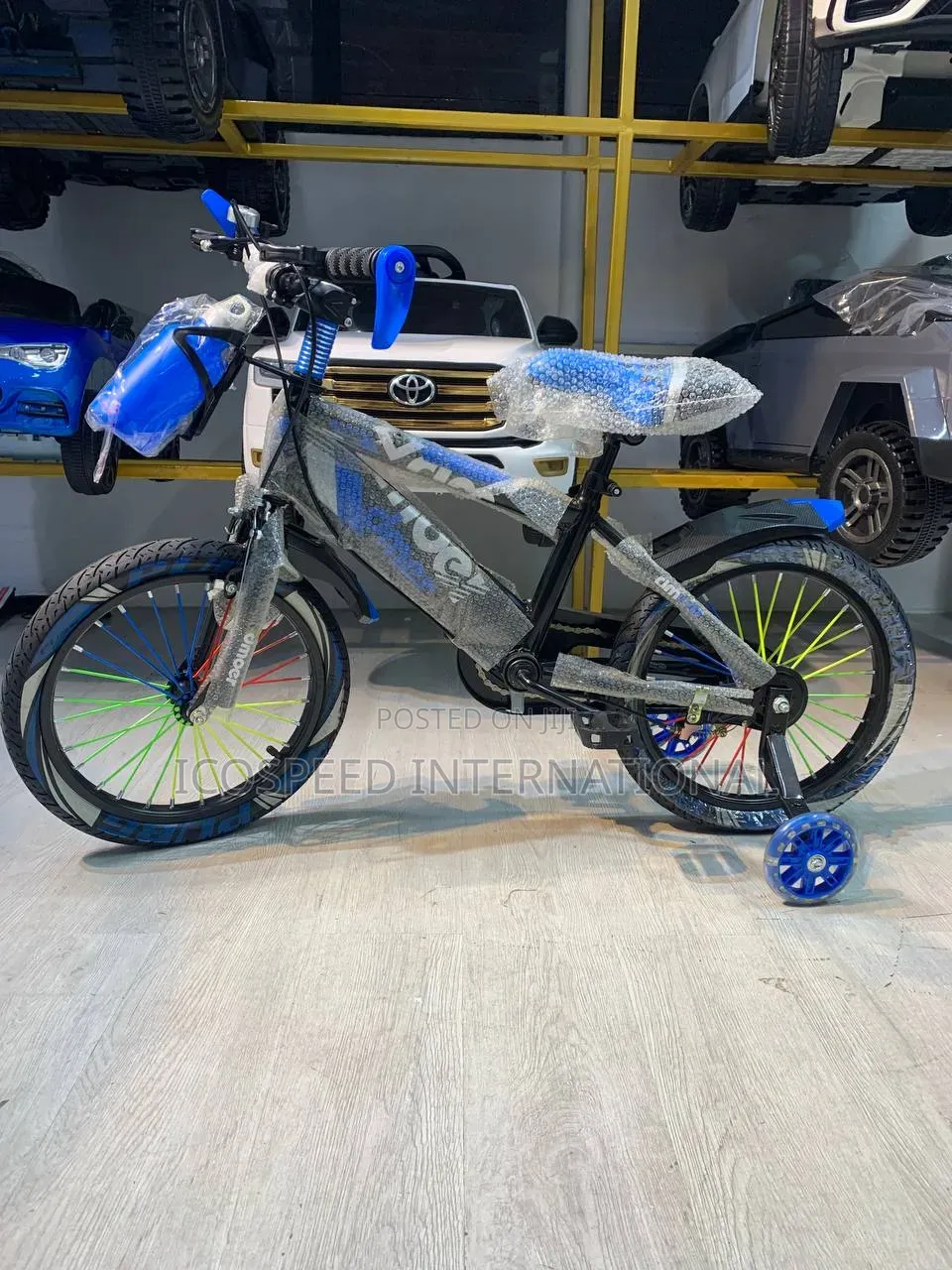 Blue Bicycle for Kids Age 3-9