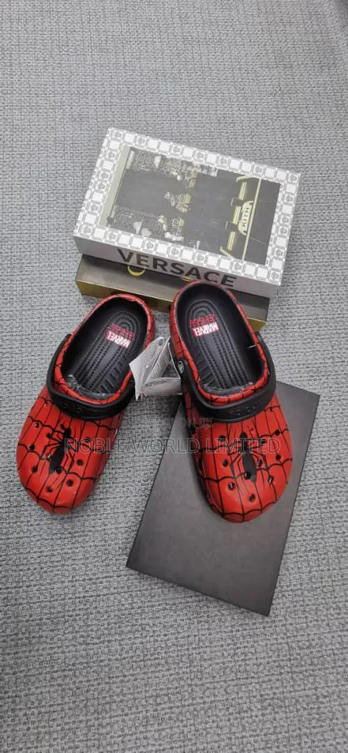 Spider Red /Black Ash Crocs Frank 7h