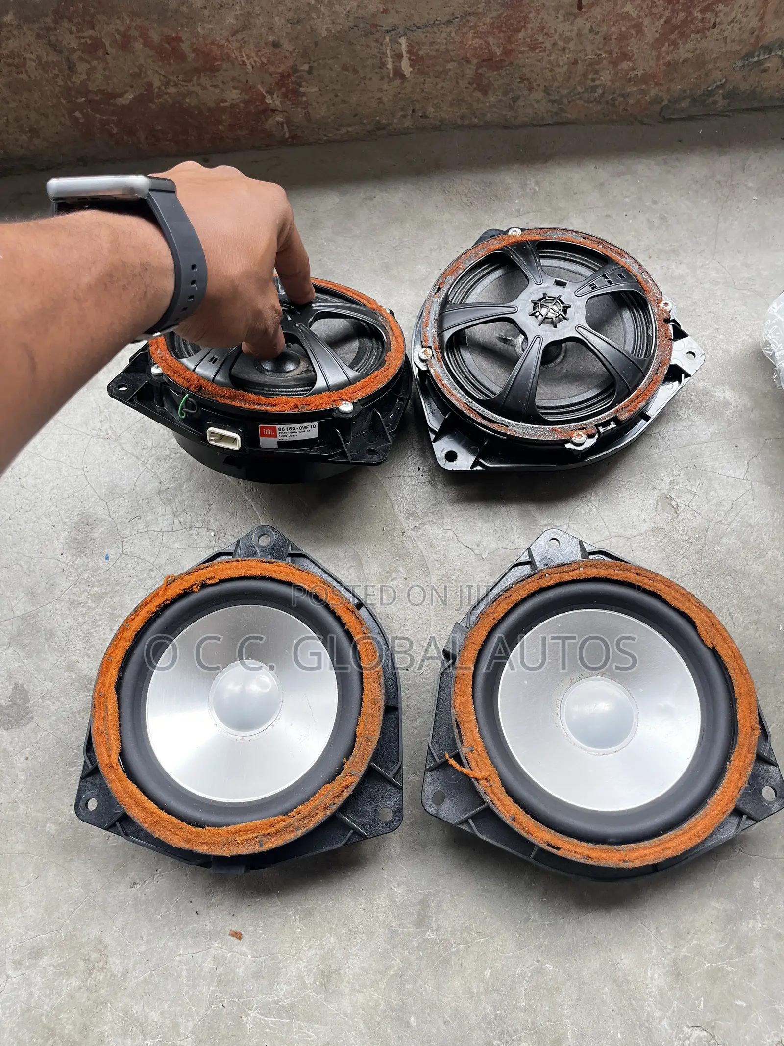 Direct Tokunbo JBL Speakers for Toyota RAV4 2005 to 017 Model