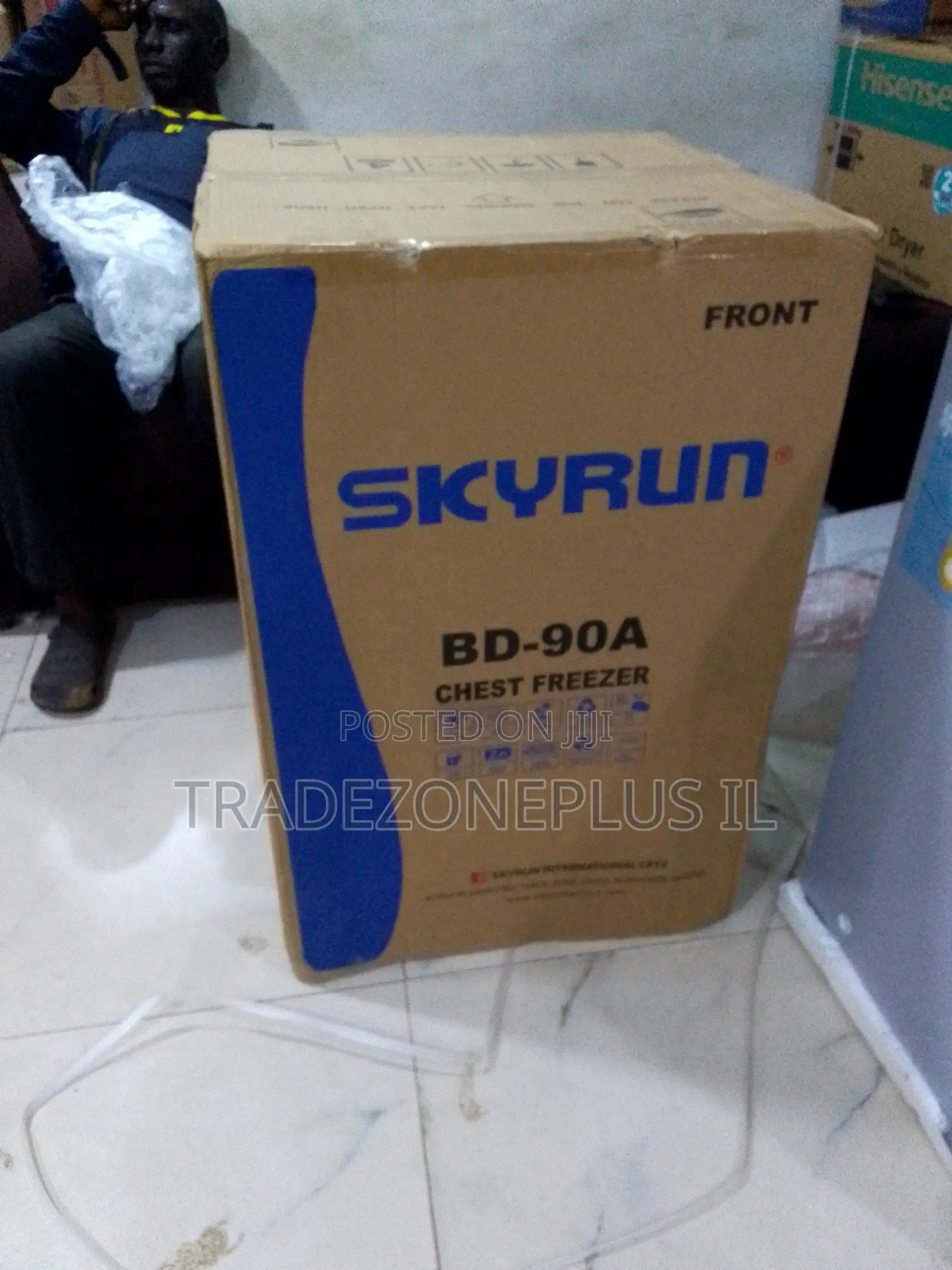 Skyrun BD-90A Small Chest Freezer – Perfect for Homes