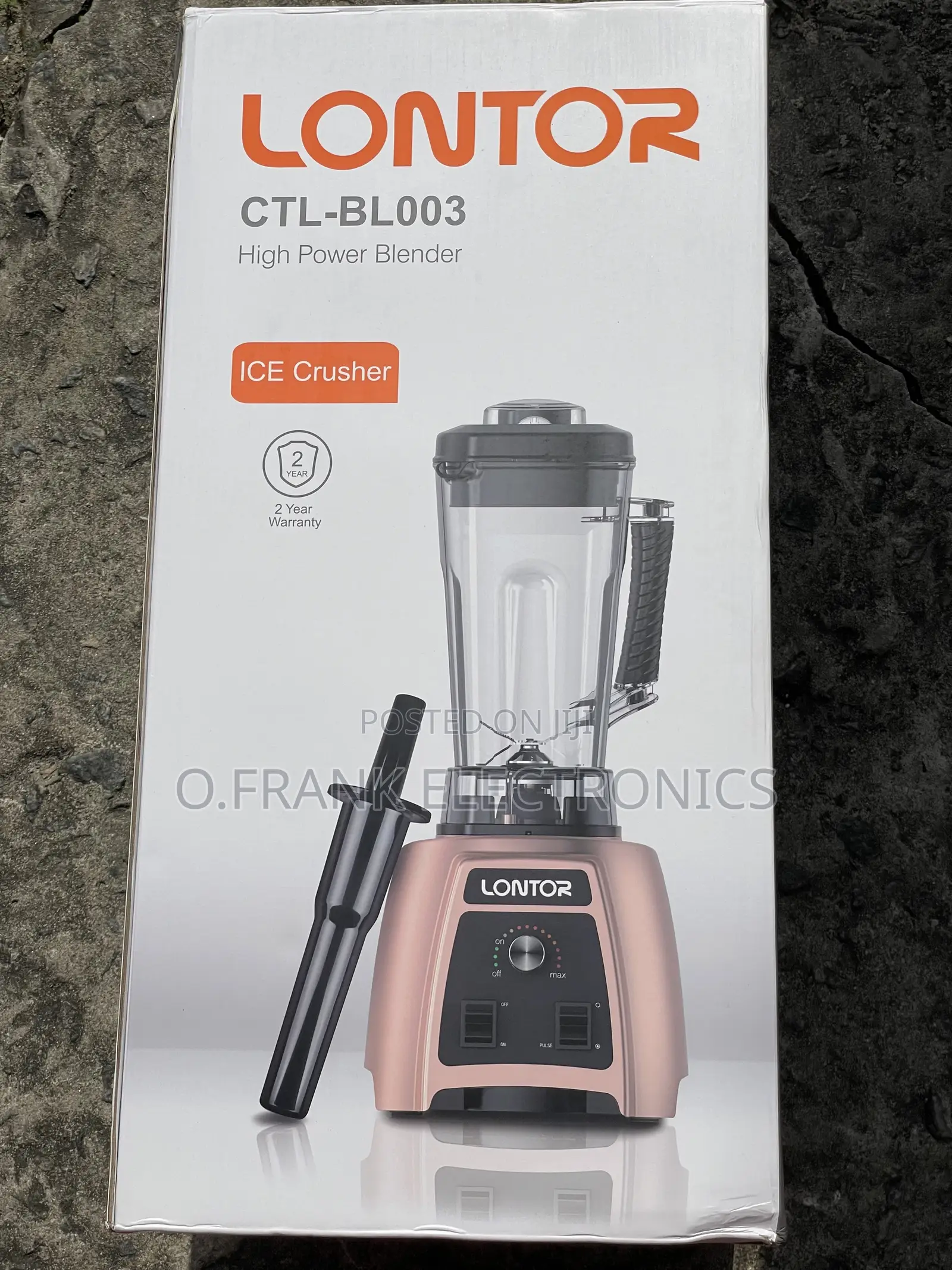 LONTOR Heavy Duty Blender