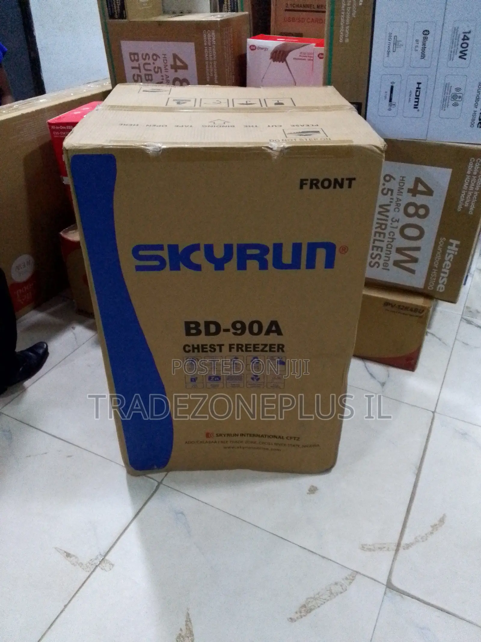 Skyrun BD-90A Chest Freezer – Save Space Store More