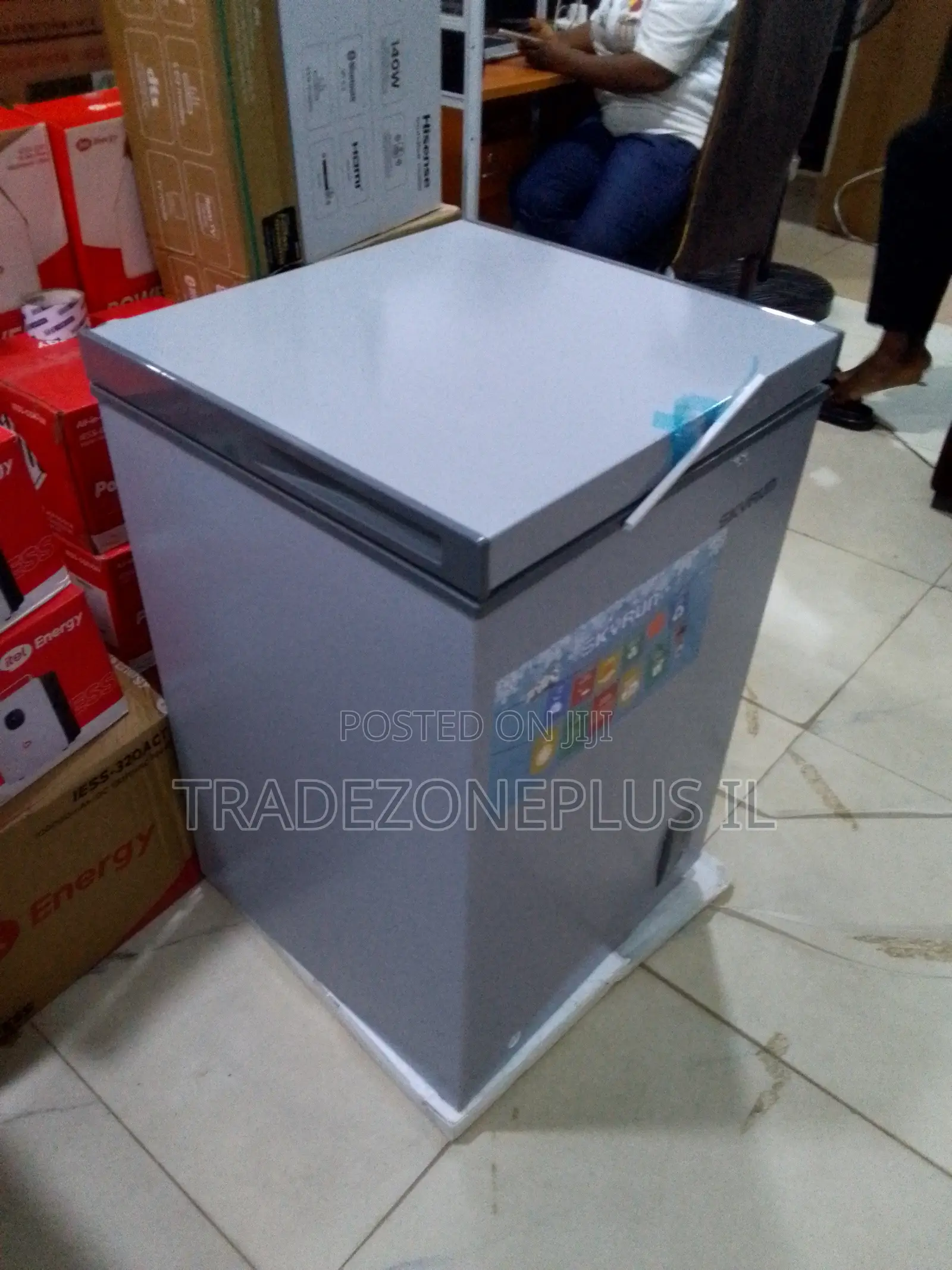 Skyrun 90A Chest Freezer for Home, Shop Office