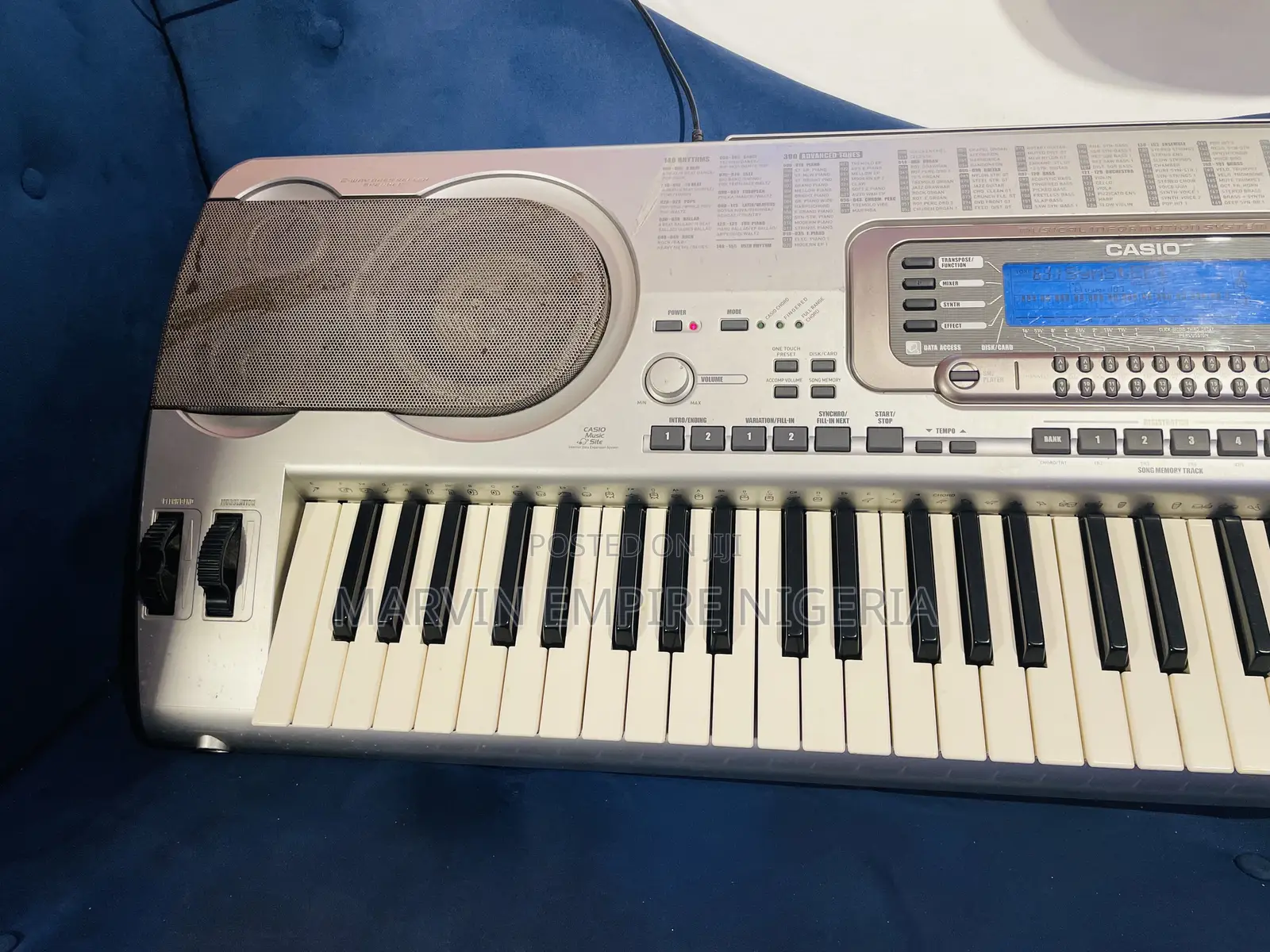 Casio 6 Octaves WK 3500 Professional Keyboard MIS- 76 Keys