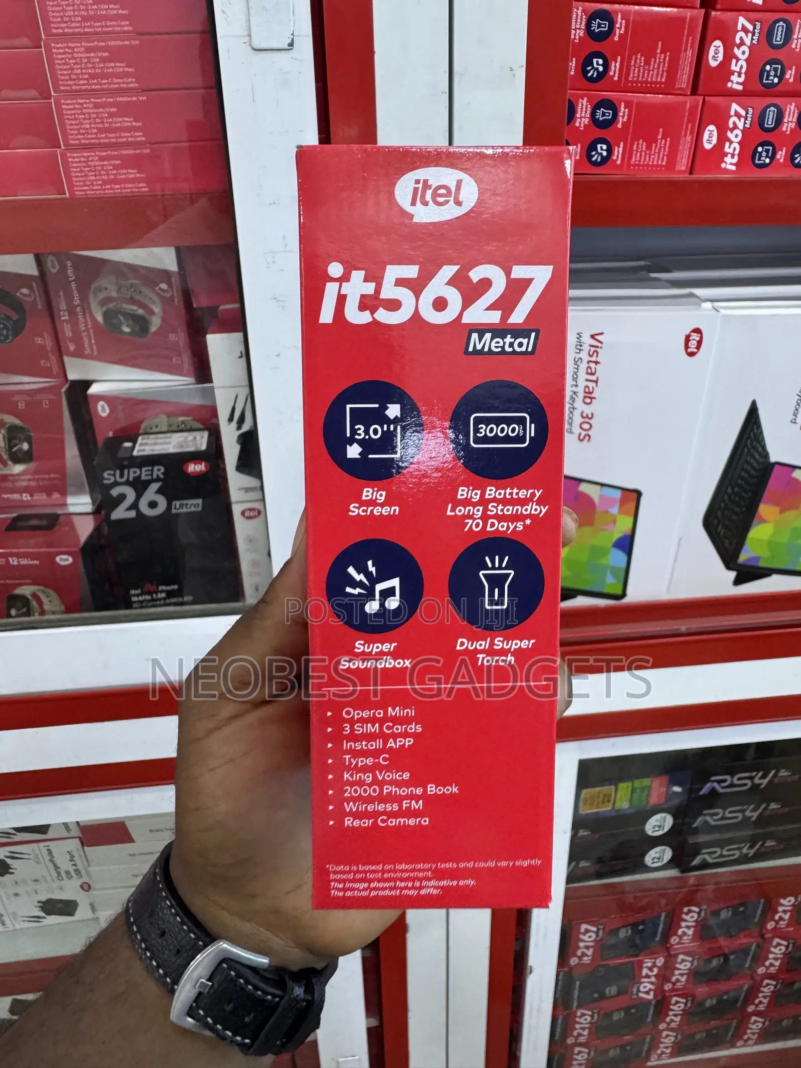 New Itel it5627 Gold
