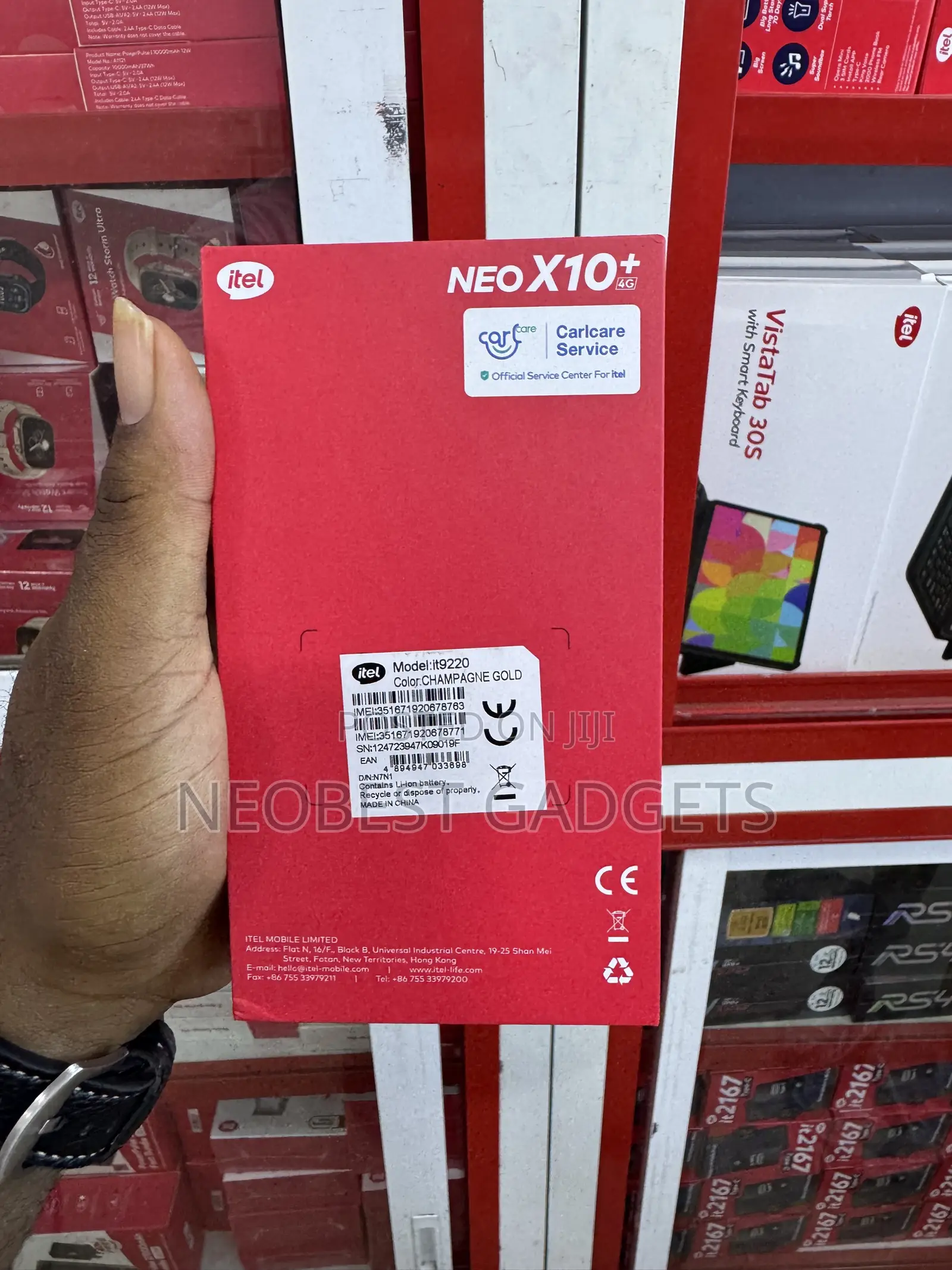 New Itel Circle 1 Gold