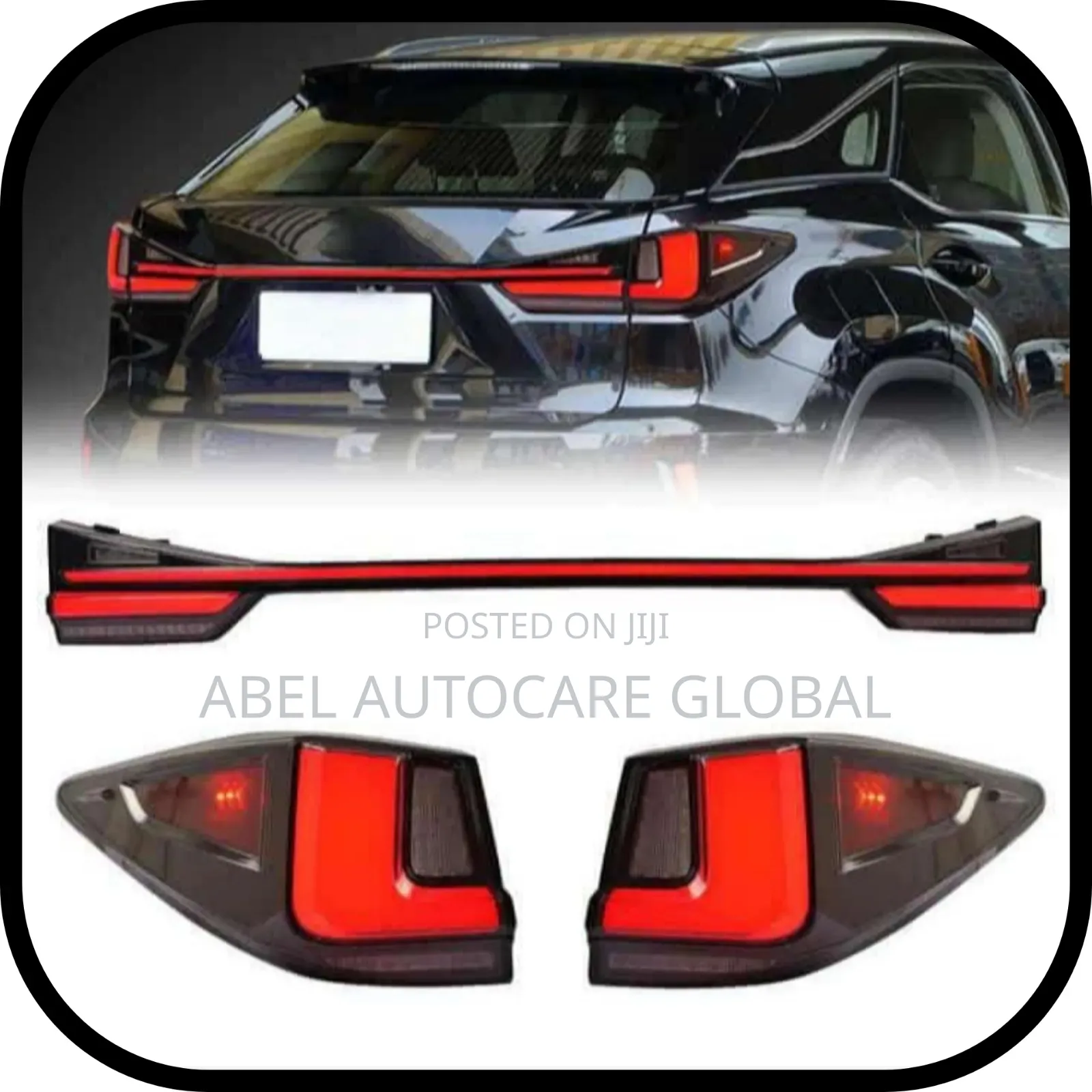 Upgrade Back Rear Light for Lexus Rx 350 2018 Model