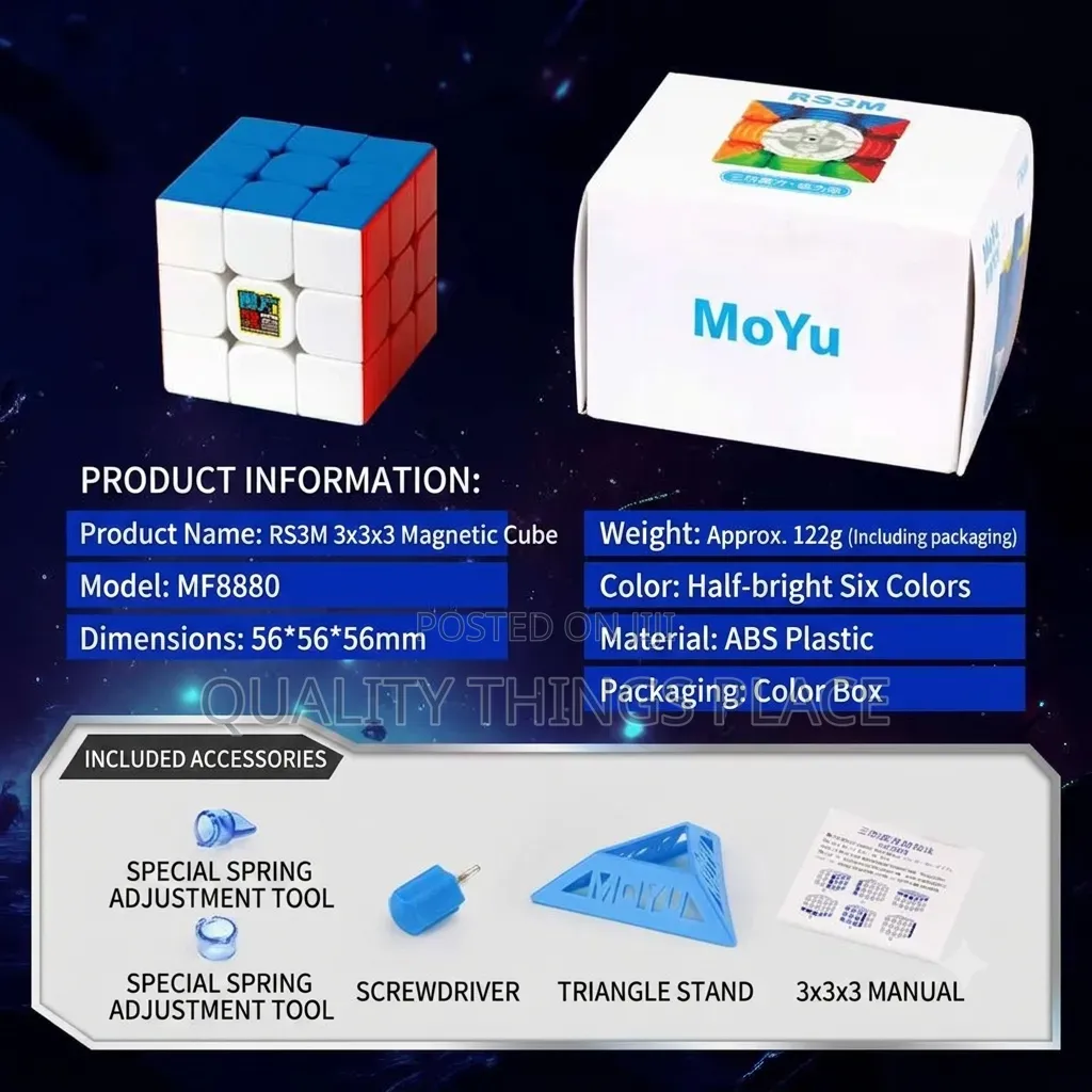 RS3M Magnetic Rubik Cube