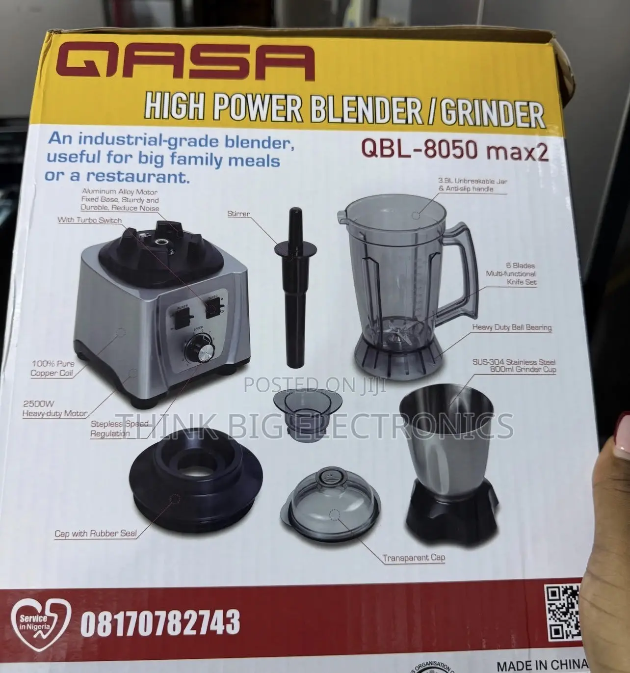 Qasa Heavy Duty Blender