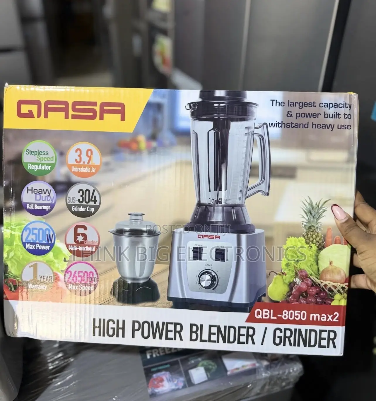 Qasa Heavy Duty Blender