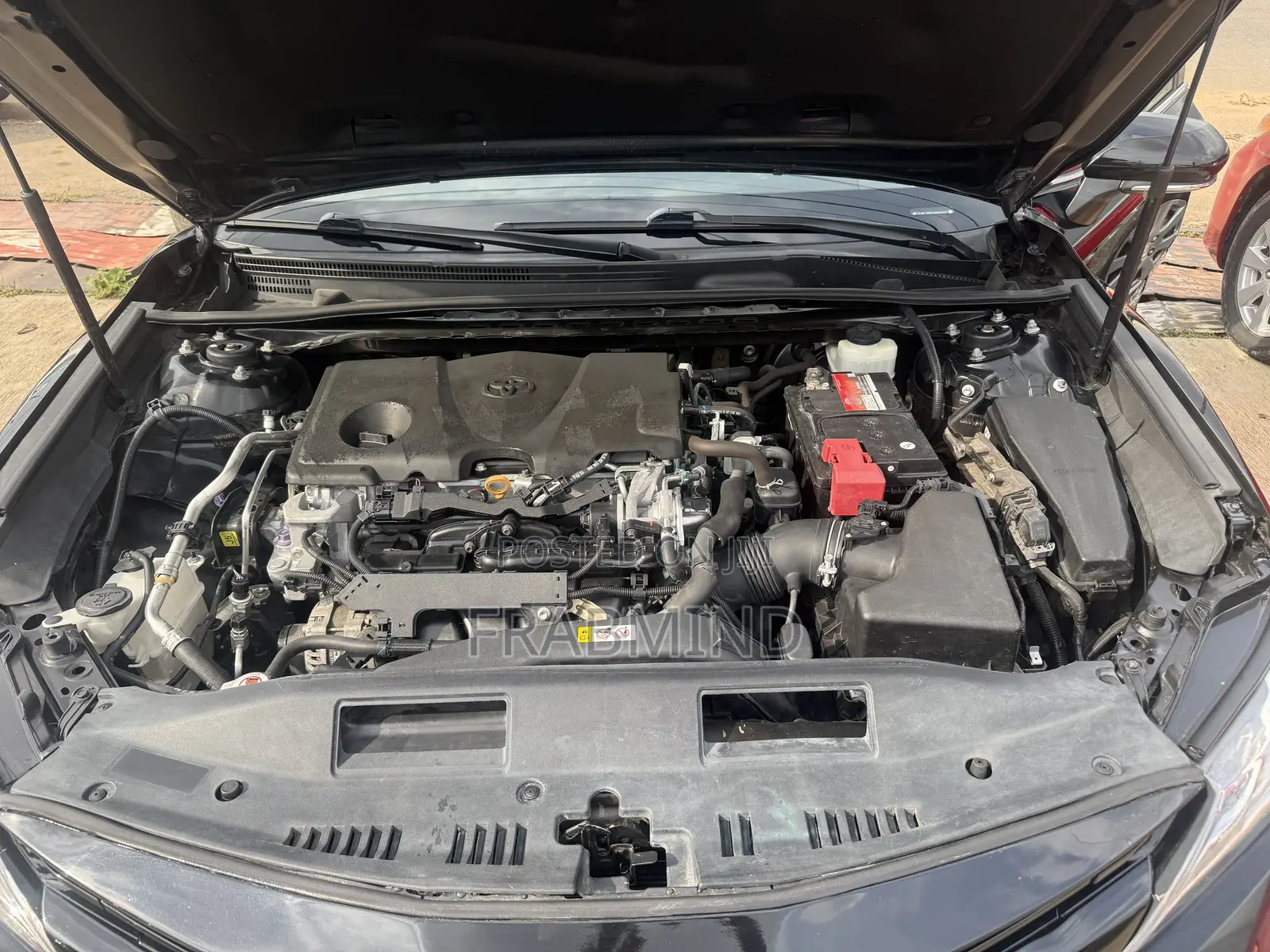 Toyota Camry XLE FWD (2.5L 4cyl 8AM) 2018 Black
