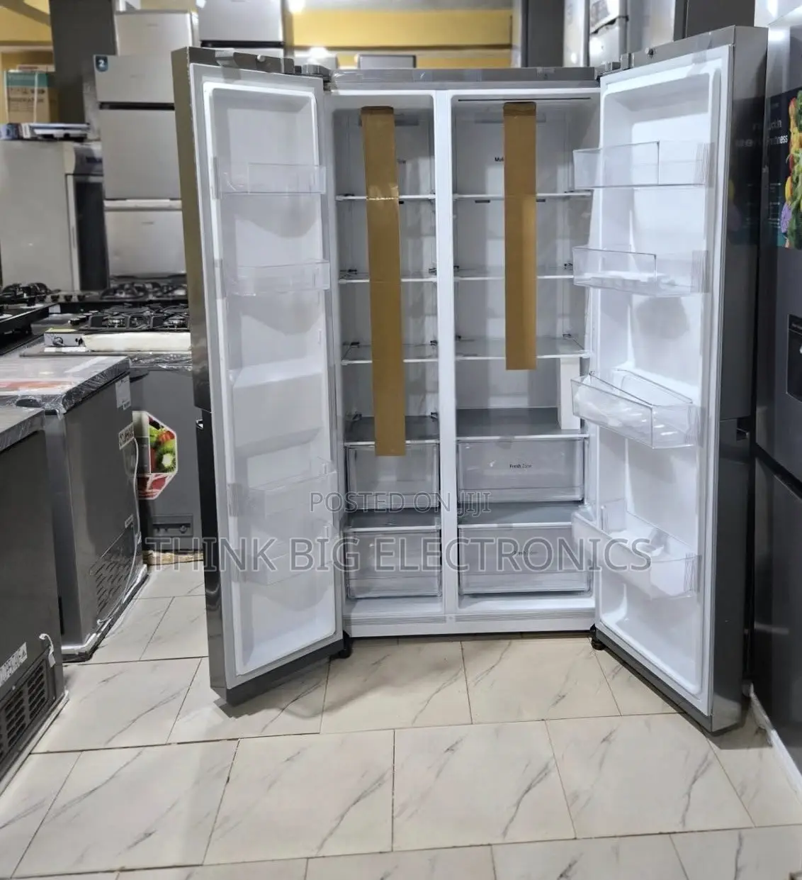 694l LG Smar Inverter Side by Side Refrigerator