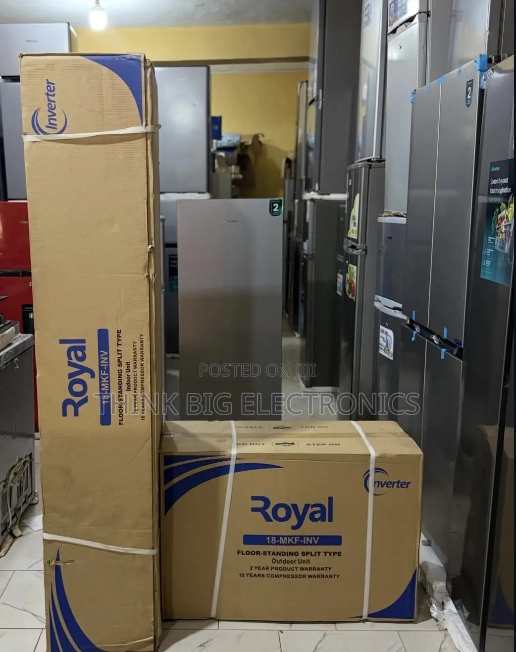2Tons Royal Inv Floor Standing Air Conditioner