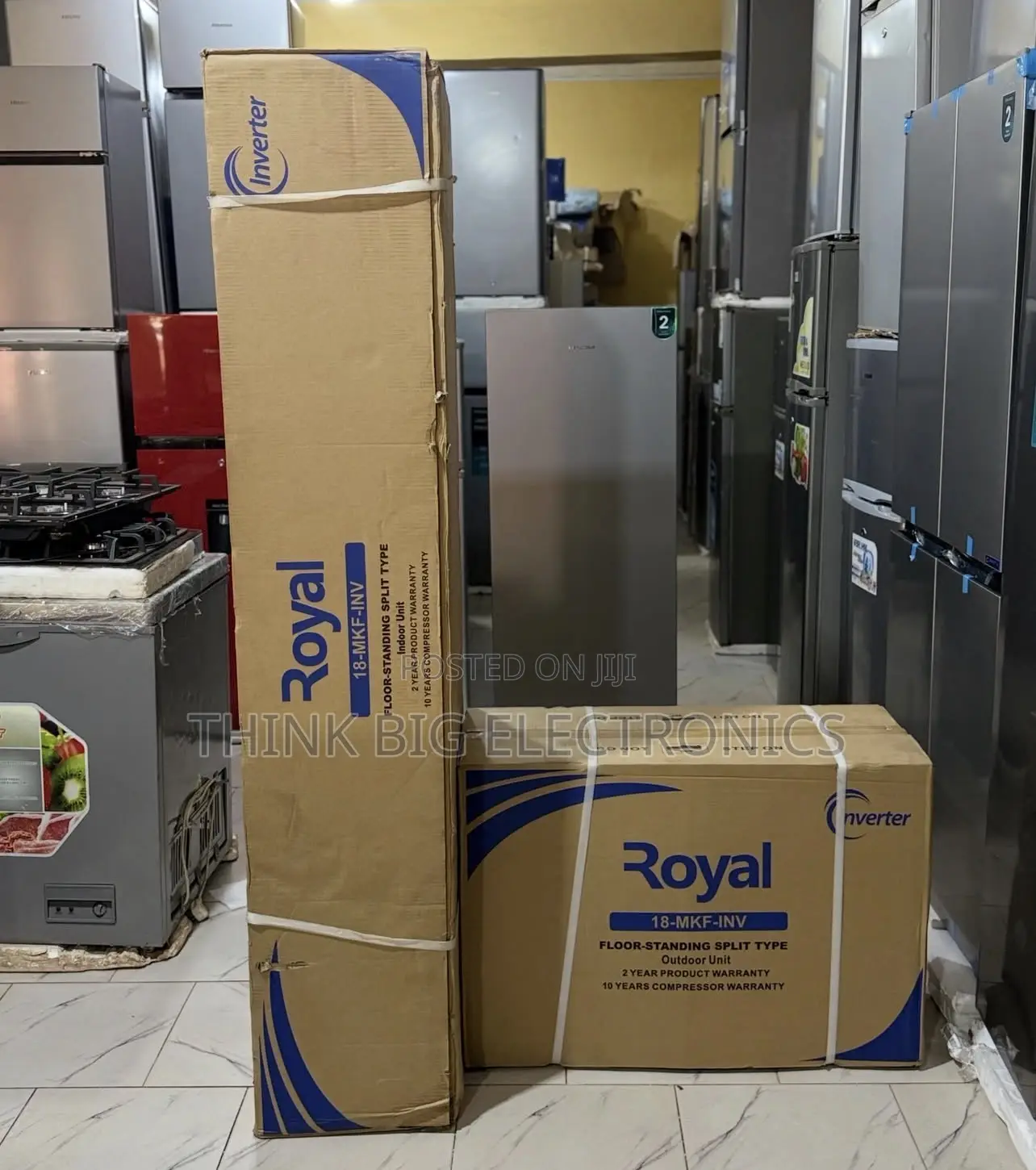 2Tons Royal Inv Floor Standing Air Conditioner