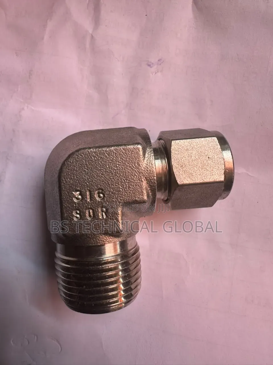 3/4"npt X 1/2" OD Swagelok Elbow