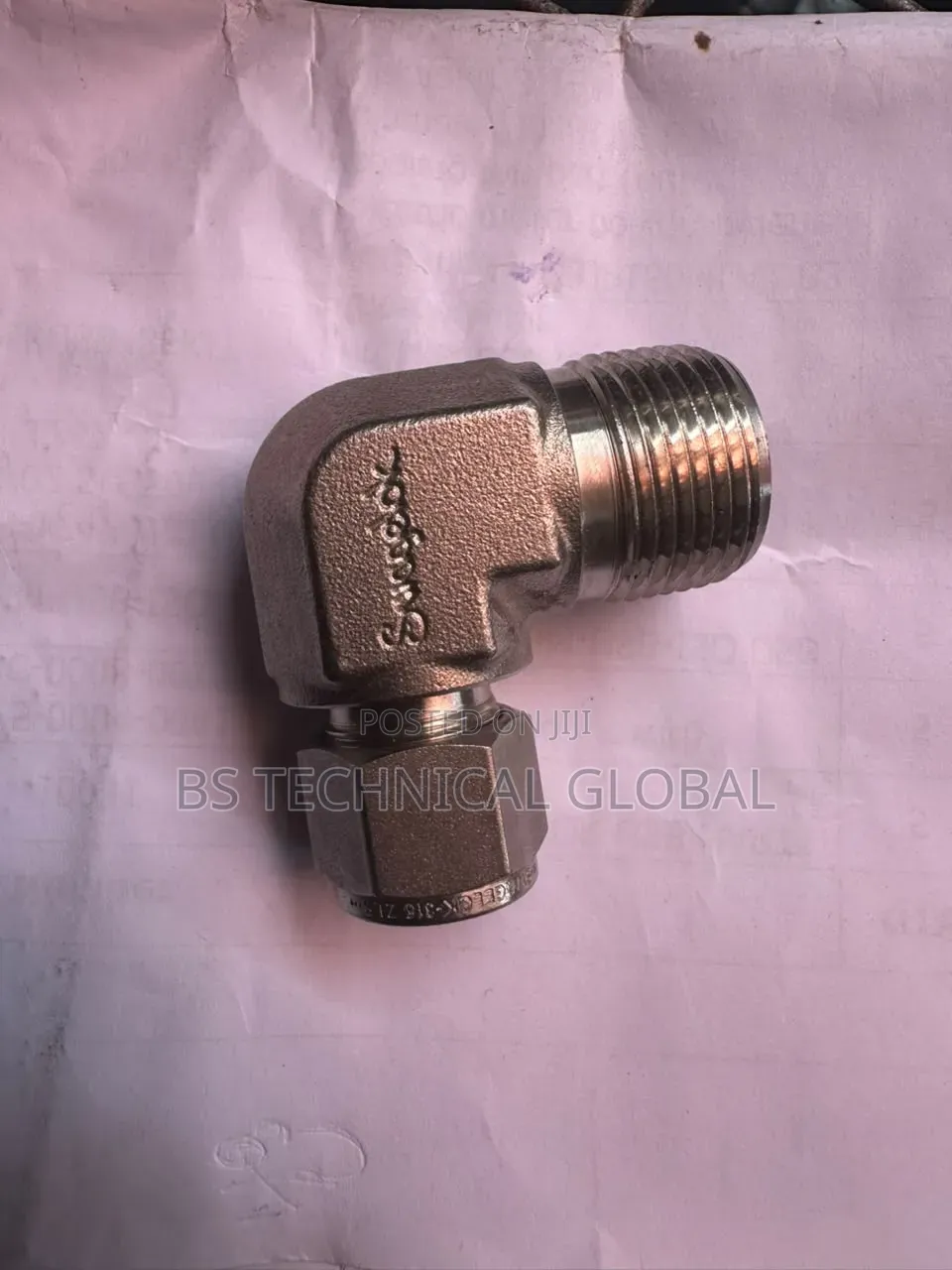 3/4"npt X 1/2" OD Swagelok Elbow