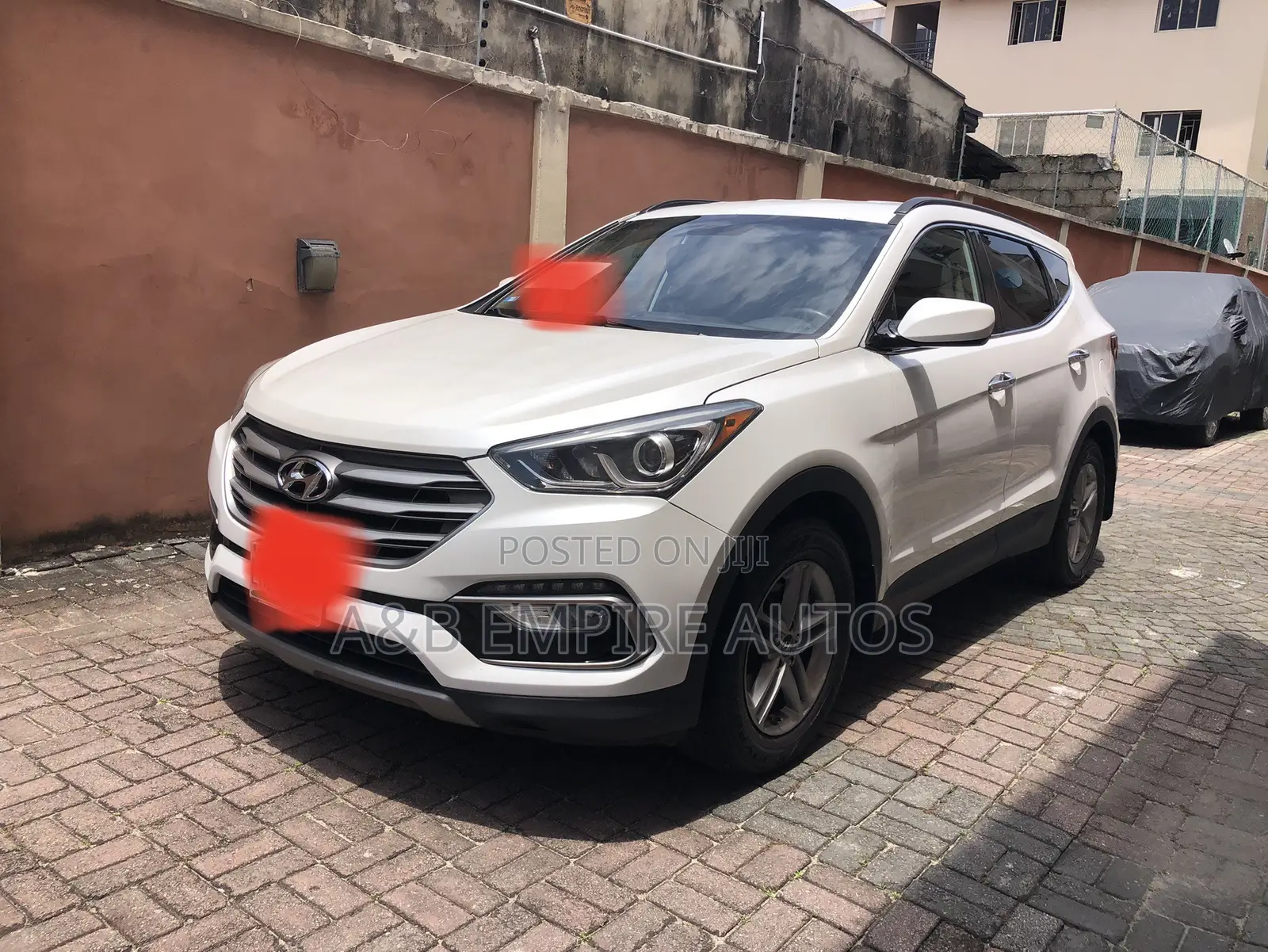 Hyundai Santa Fe 2017 White