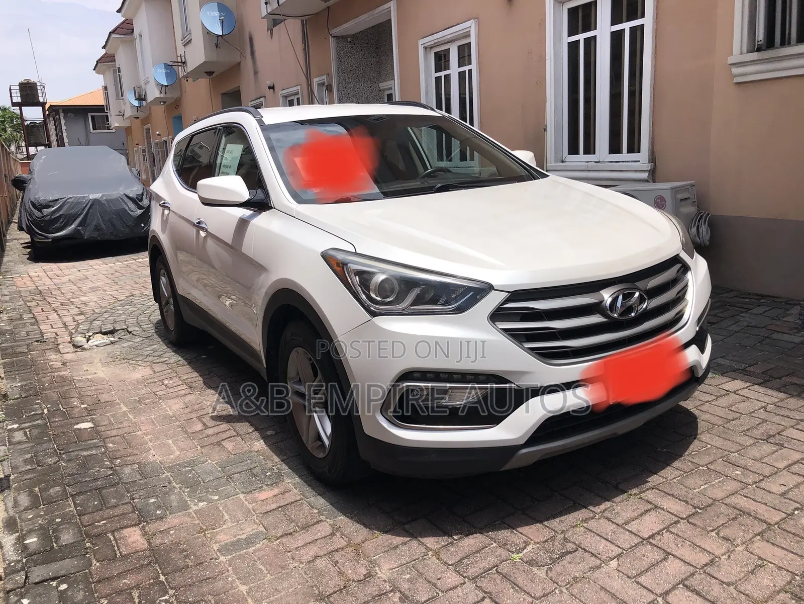 Hyundai Santa Fe 2017 White