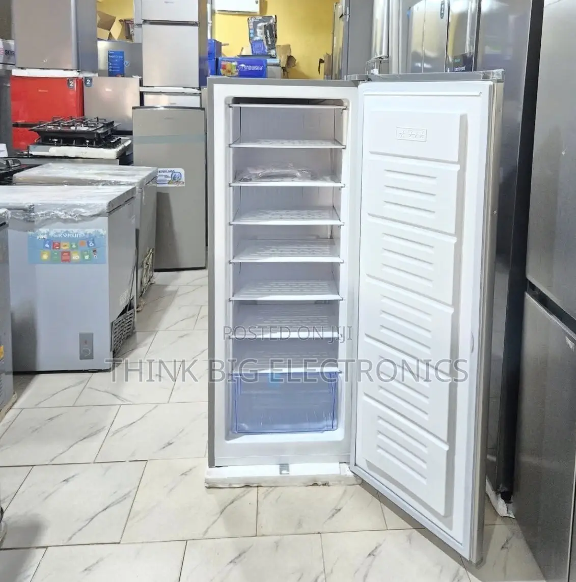 185l Skyrun Upright Freezer