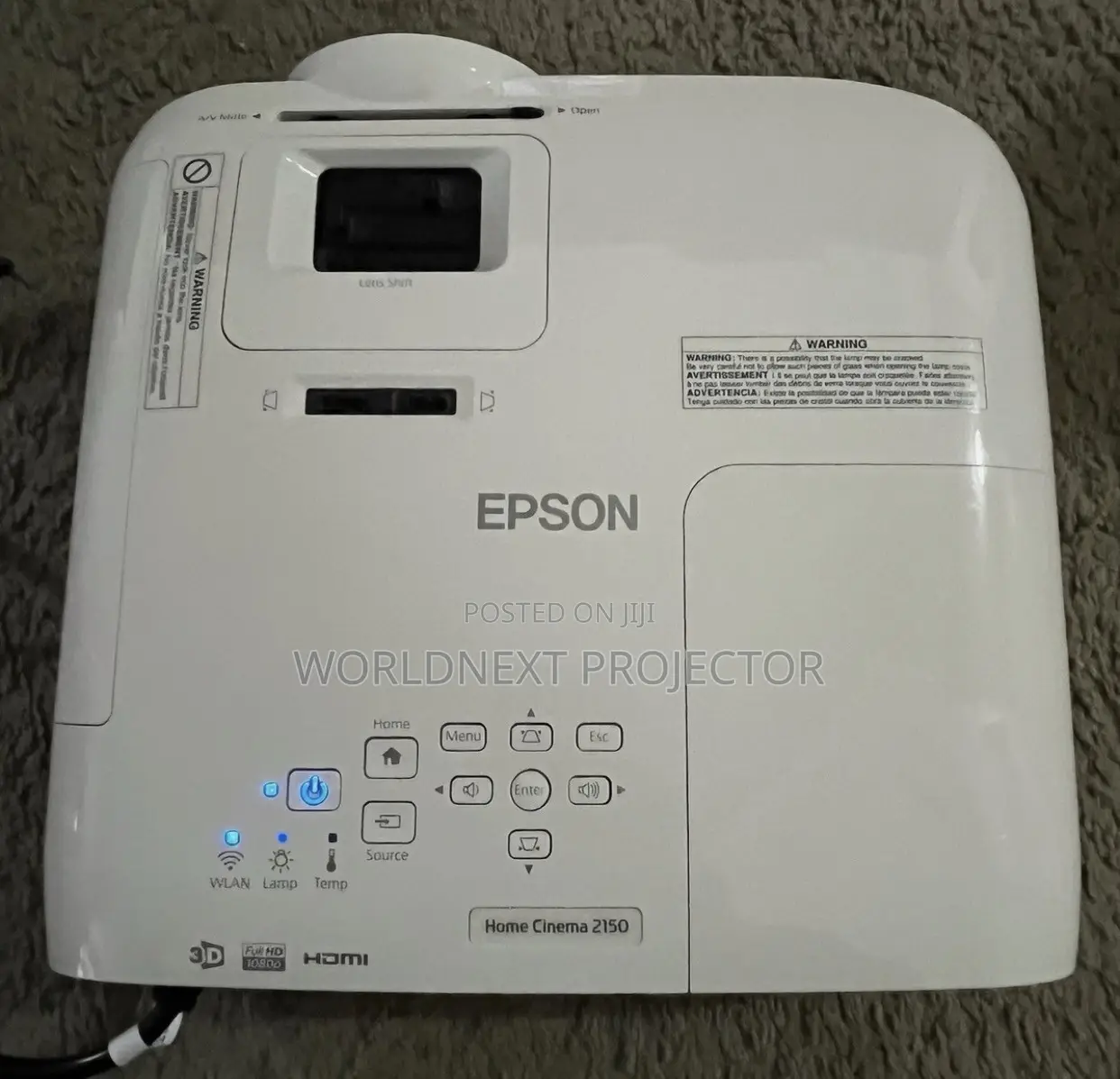 Epson Home Cinema 2150 Big-Screen 1080p Magic With Wireless Projection