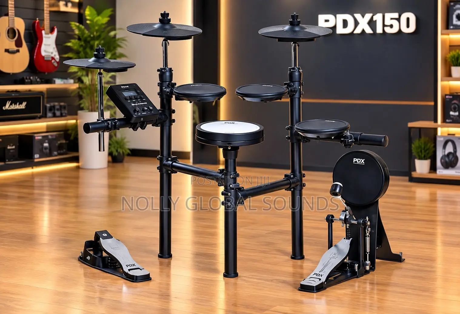 Play Drumsboy PDX150 High Quality Full Set Electric Module Metal Drum