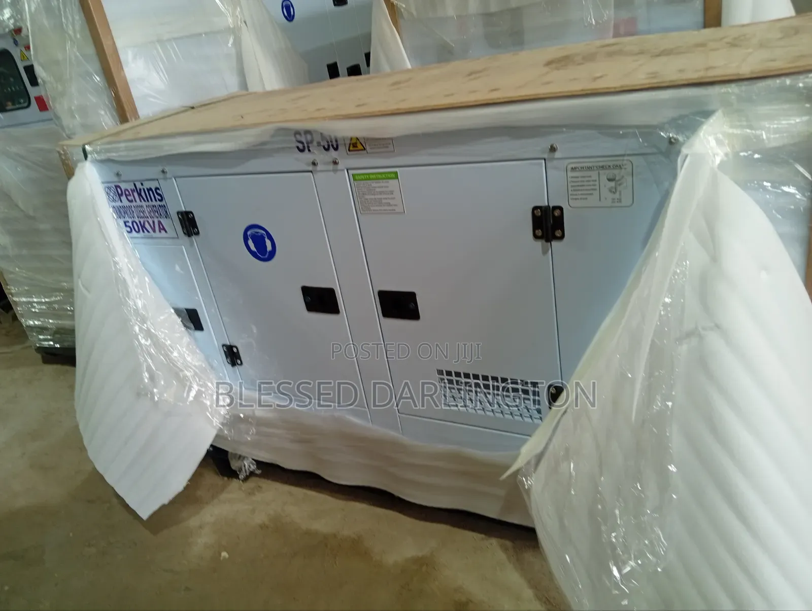 50kva Perkins Soundproof Diesel Generator