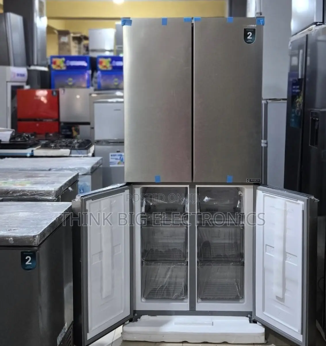 392l Hisense Inverter Side-by-Side Refrigerator